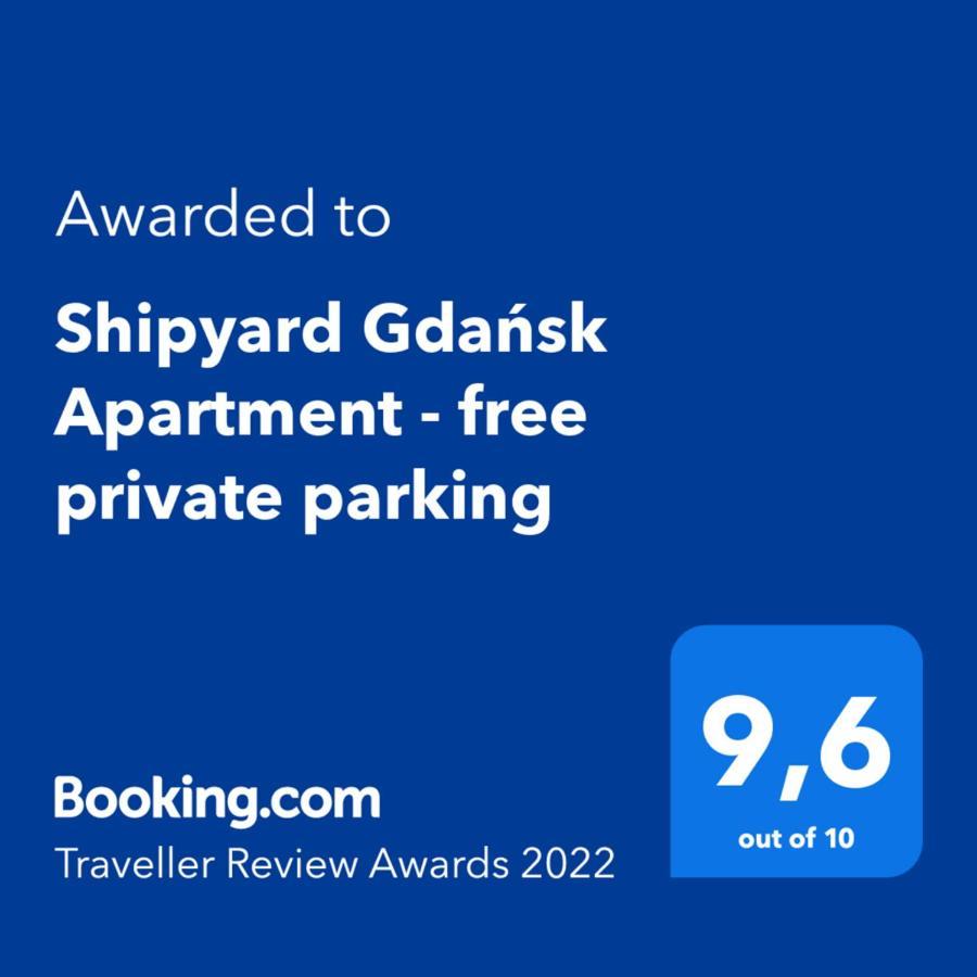 Shipyard Gdansk Apartment - Free Private Parking Exterior photo